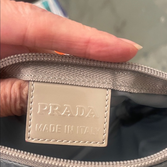 Prada Sky Blue Cosmetic Bag - Picture 3 of 7